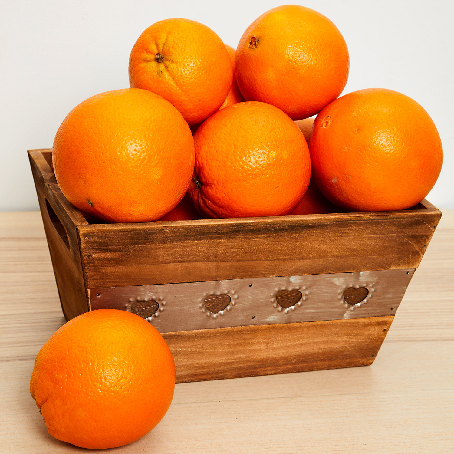Online Basket Of Oranges 3 kgs Gift Delivery in Singapore FNP