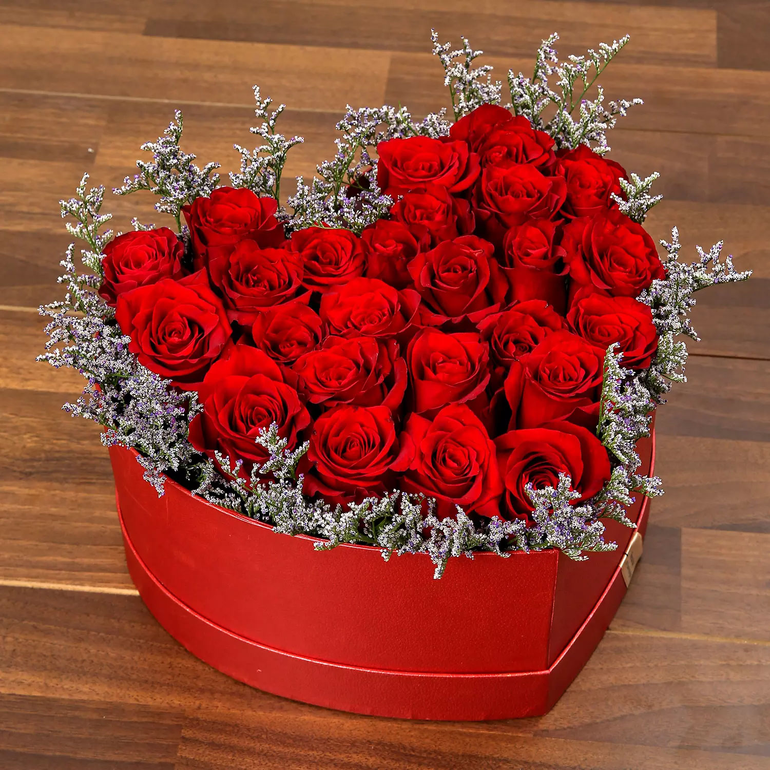 Online 25 Red Roses Heart Shaped Box Gift Delivery in Singapore - Ferns ...