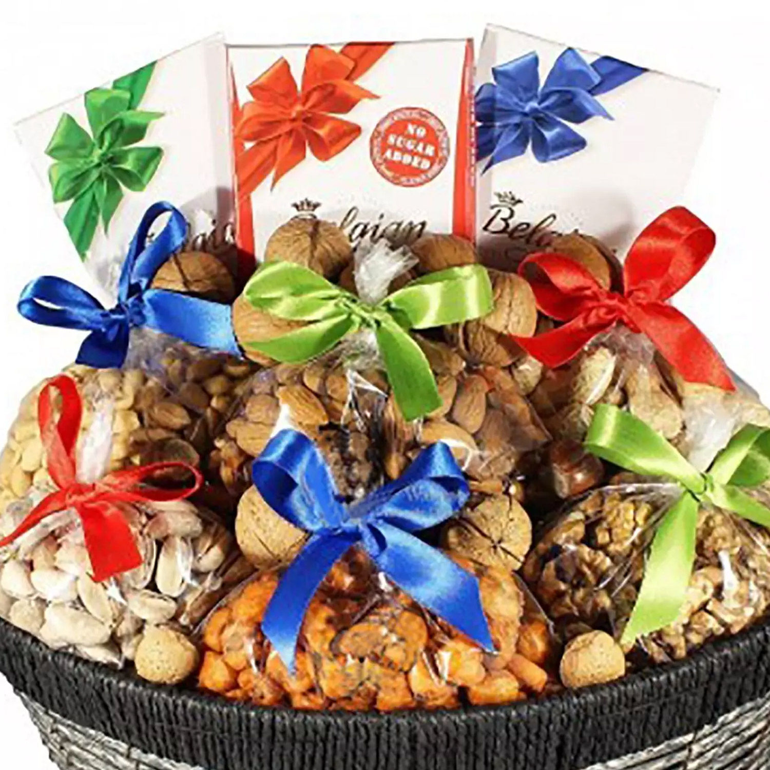 Online Healthy Nuts & Sweets Basket Gift Delivery in Singapore FNP