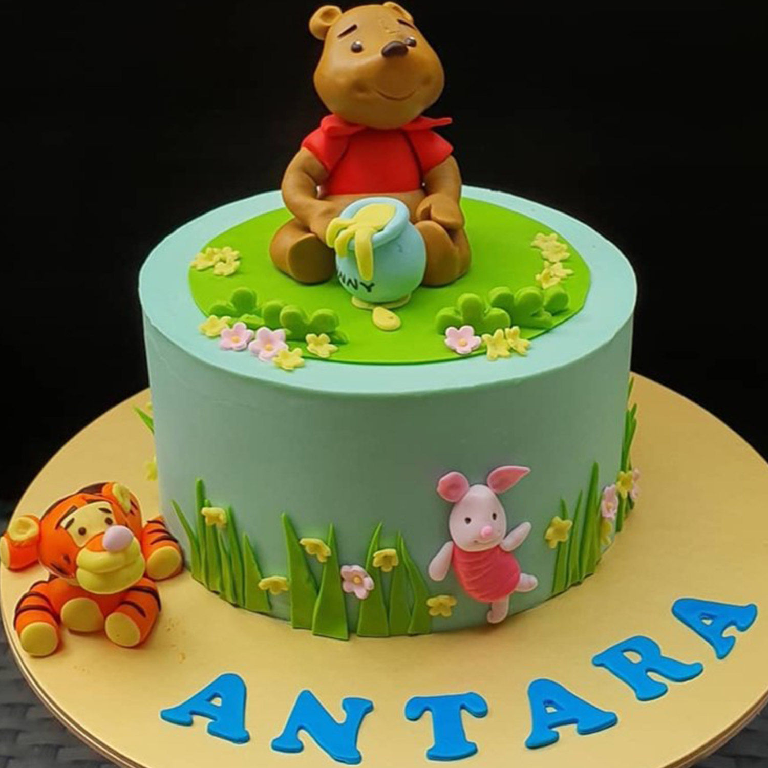 Online Winnie The Pooh Chocolate Cake Gift Delivery in
