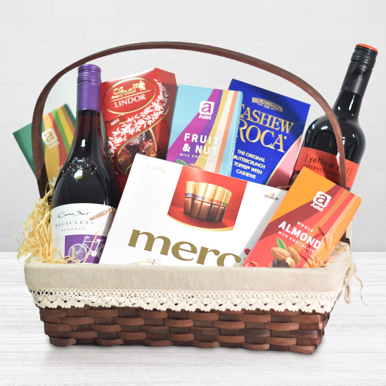 Online Red Wine N Truffles Gift Hamper Gift Delivery in