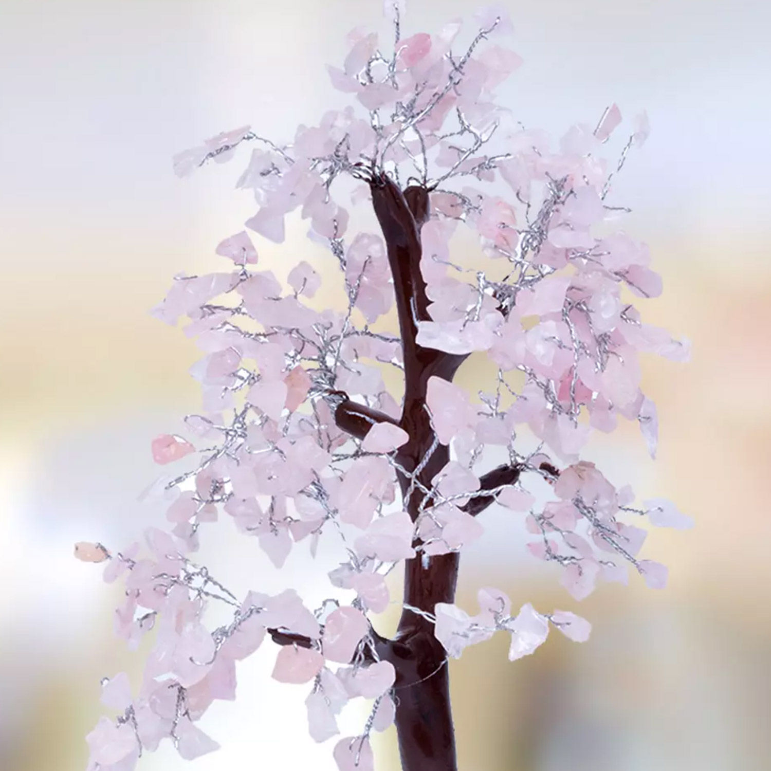 rose quartz wish tree rose quartz wish tree
