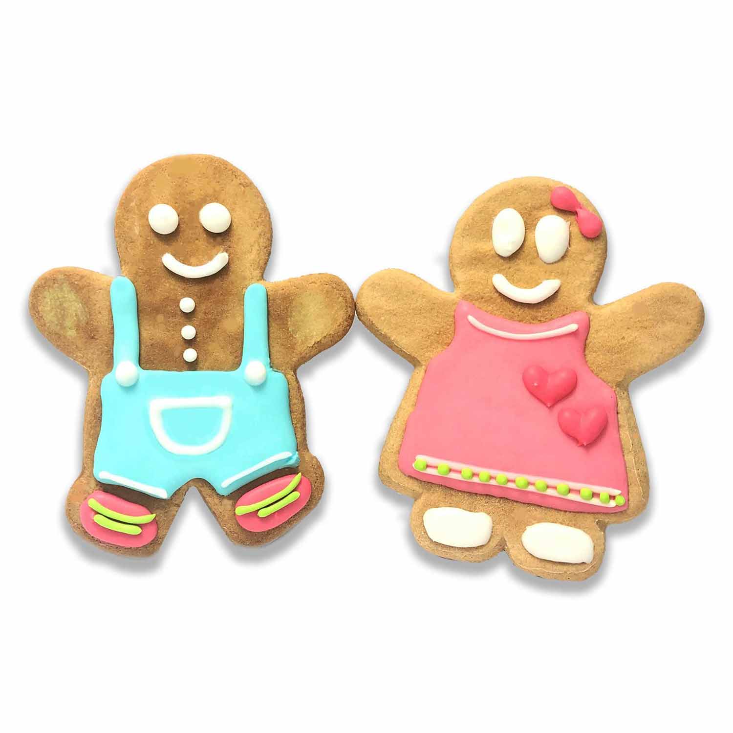 Online Boy & Girl Gingerbread Cookies For Christmas Gift Delivery in ...