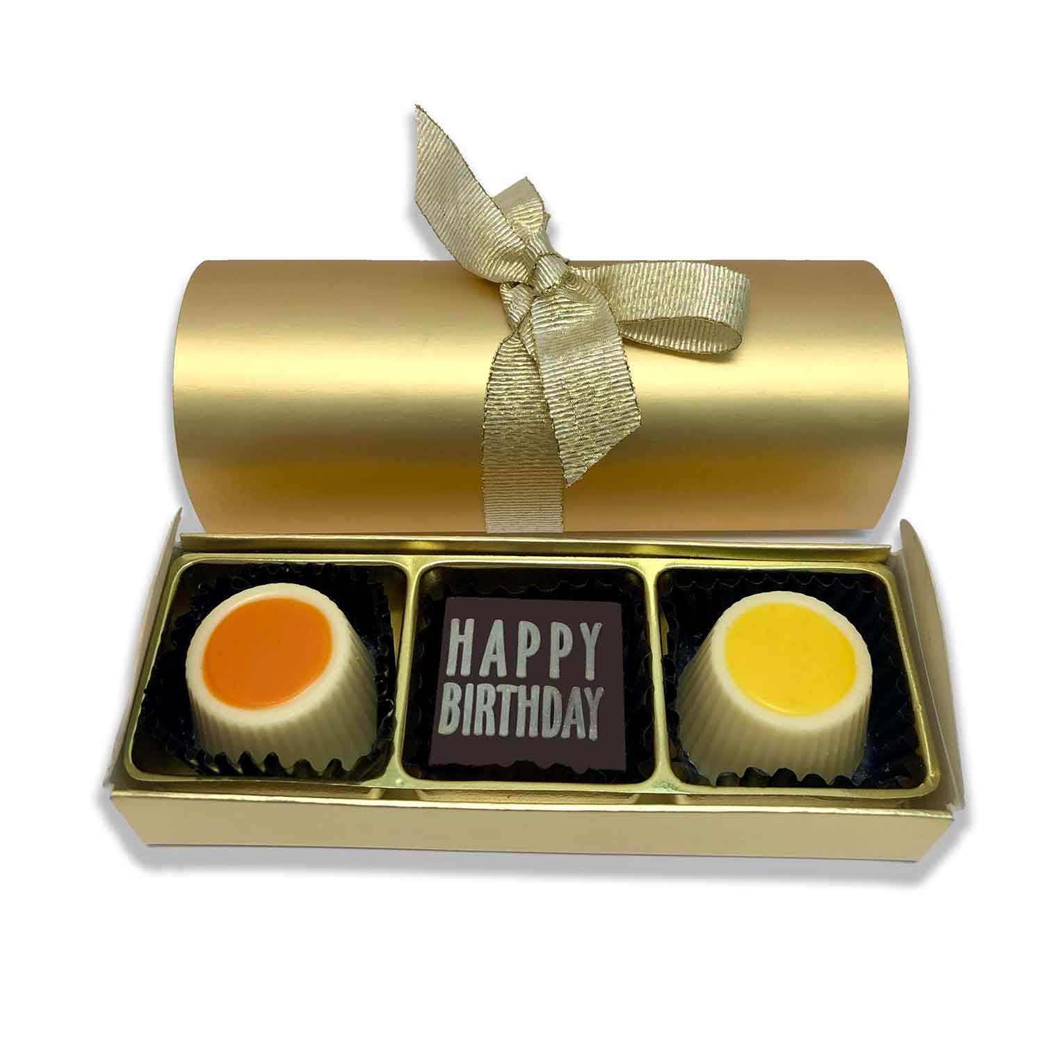 Online Happy Birthday Chocolate Box- 3 Pcs Gift Delivery in Singapore