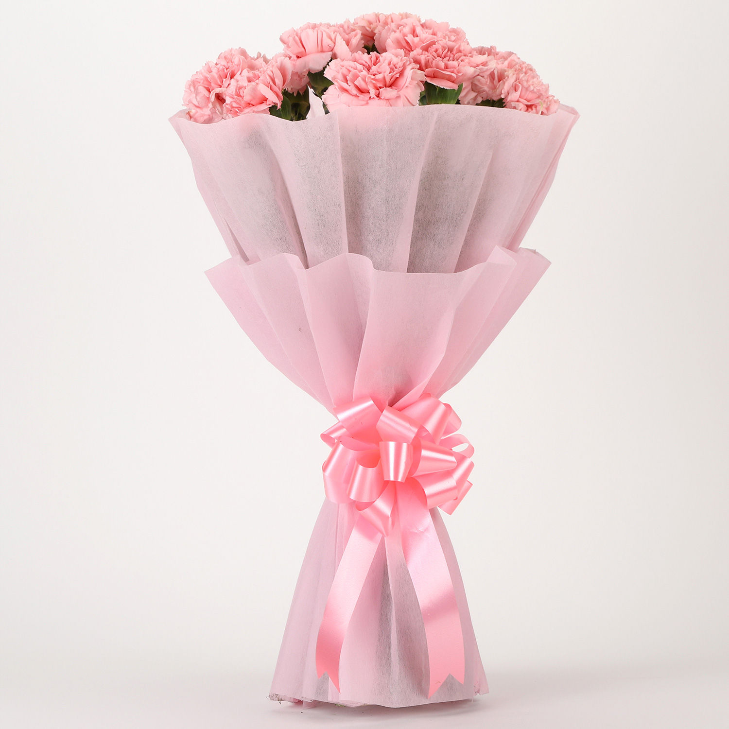 Online Pink Pretty Carnations Bouquet Gift Delivery In Singapore Fnp