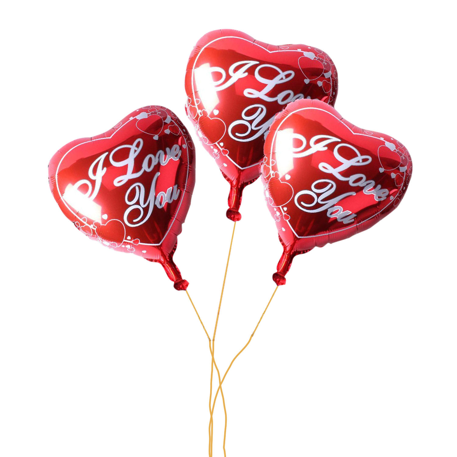 Online Bouquet of 3 I Love You Balloon Gift Delivery in Singapore - FNP