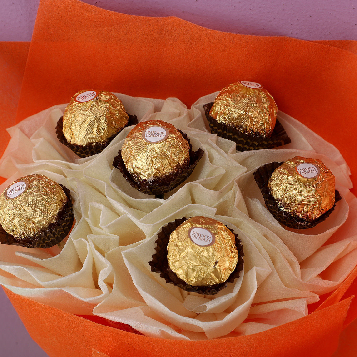 Online Ferrero Rocher Bouquet Gift Delivery in Singapore FNP