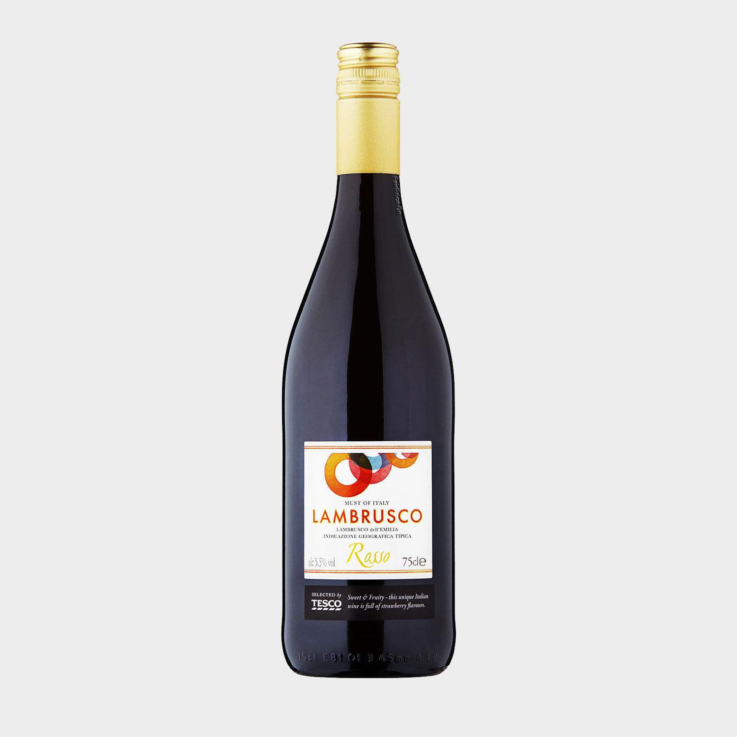 Online Lethal Standard Bouquet With Tesco Rosso Wine Gift
